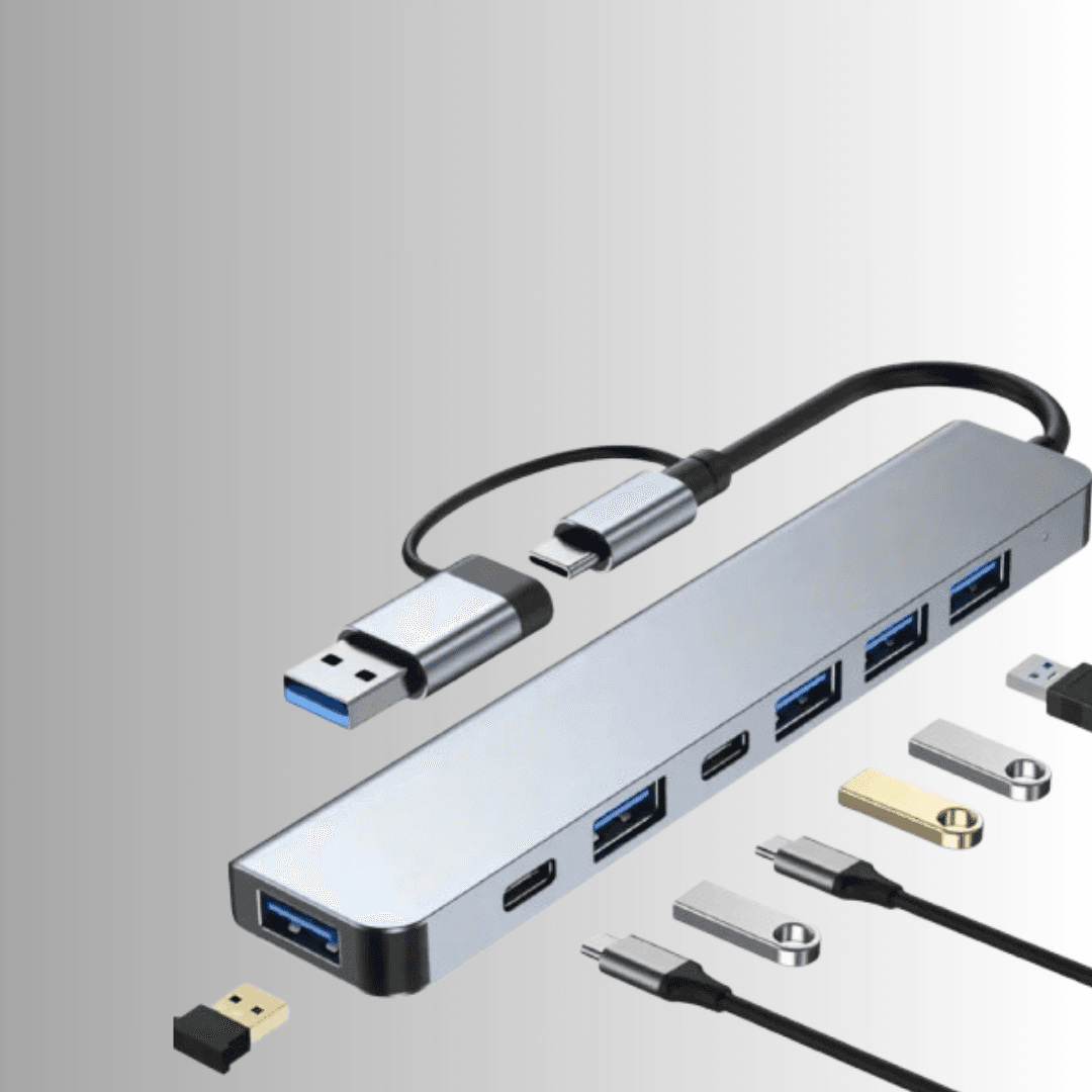 7-in-1 High-Speed USB 3.0 Data Transfer Adapter